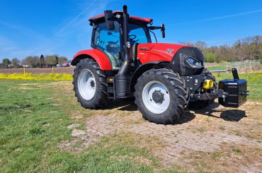 Onlangs hebben we hier in de buurt een hele mooie Case Maxxum 125 mogen leveren!