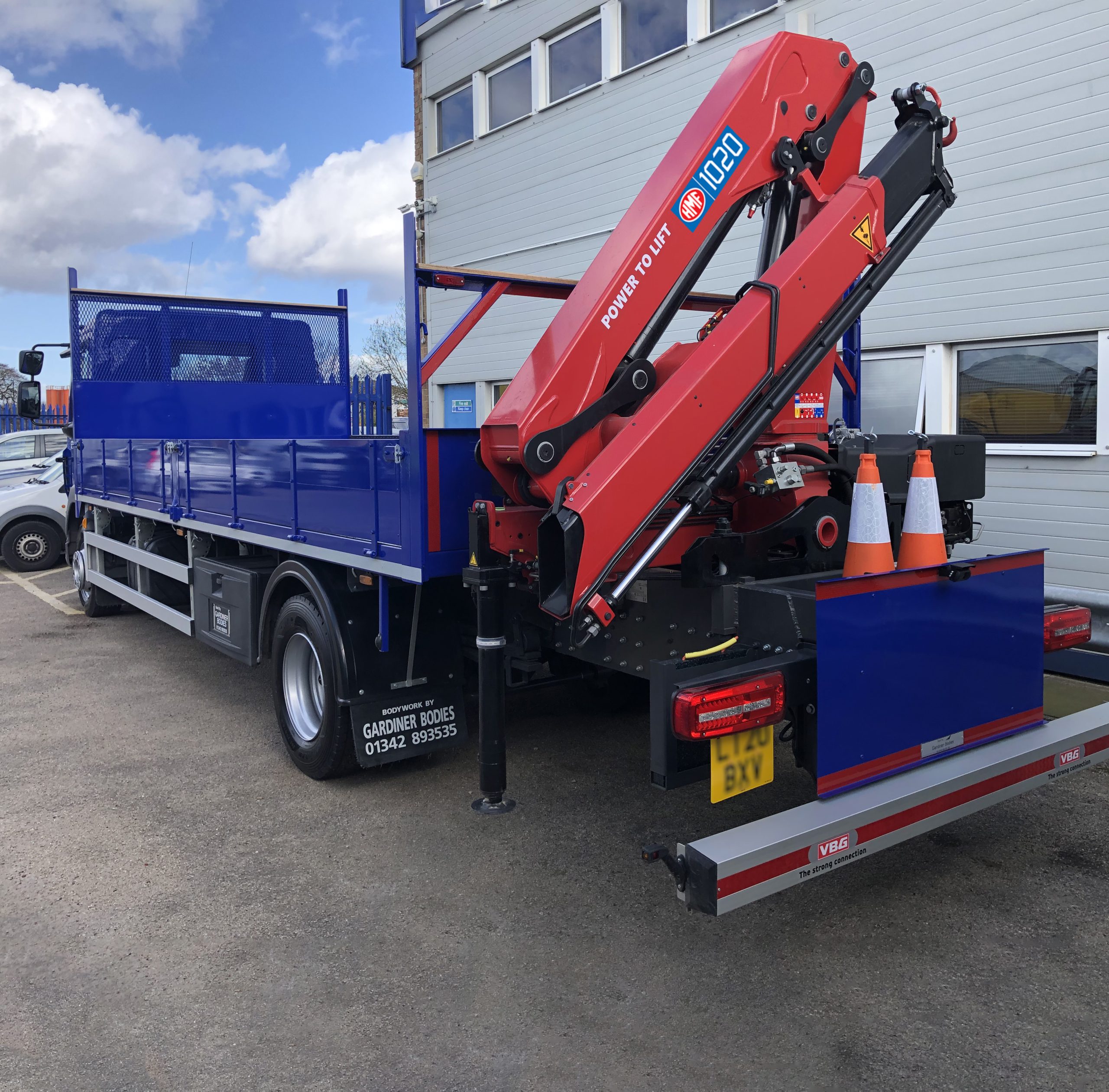 HMF kraan licht Pater